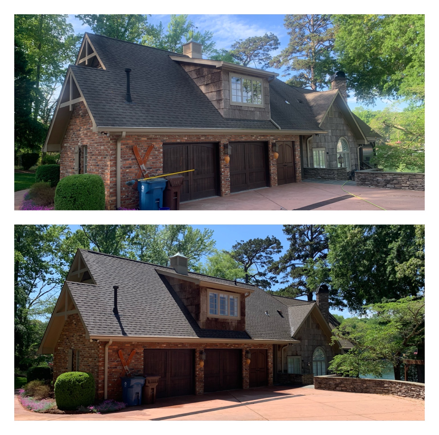 Soft Wash Roof Cleaning in Sherrills Ford, NC | Remove Black Streaks & Algae